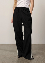 Load image into Gallery viewer, DAVI MID WAIST PANTS | GREY PINESTRIPE HERSKIND