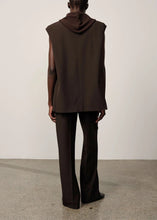 Load image into Gallery viewer, COHEN SLEEVLESS BLAZER | COFFEE BROWN HERSKIND