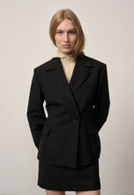 Load image into Gallery viewer, WASTY FIFFET BLAZER | GREY PINESTRIPE HERSKIND