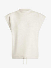 Charger l&#39;image dans la galerie, OTIS SLEEVELESS SWEAT | IVORY MARL VARLEY