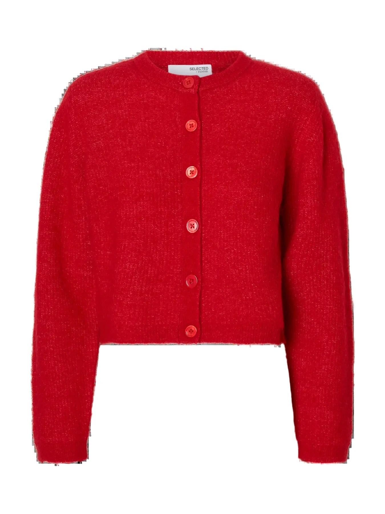 SLFSIA CARDIGAN | EQUESTRIAN RED SELECTED