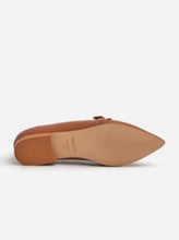 Load image into Gallery viewer, ALLY LEATHER BALLERINES | COGNAC