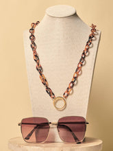 Load image into Gallery viewer, Ace brown Eyewear Necklace | Sunny Cords: Brown Sunny Cords