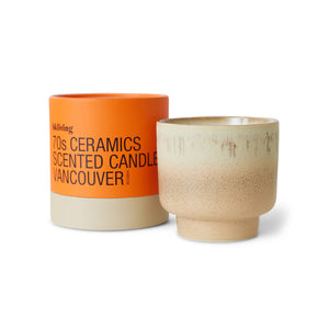 70'S CERAMIC SCENTED CANDLE | VANCOUVER HK LIVING