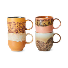 Load image into Gallery viewer, 70&#39;S CERAMICS CAFE MUGS | CAPE (SET OF 4) HK LIVING