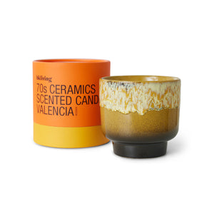 70'S CERAMIC SCENTED CANDLE | VALENCIA HK LIVING