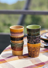 Load image into Gallery viewer, 70&#39;S CERAMIC COFFEE MUGS | VALLEY (SET OF 6) HK LIVING