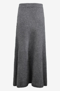 ISABELLA SKIRT | DARK GREY MELANGE SIX AMES