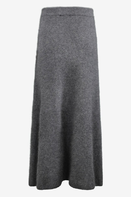 ISABELLA SKIRT | DARK GREY MELANGE SIX AMES