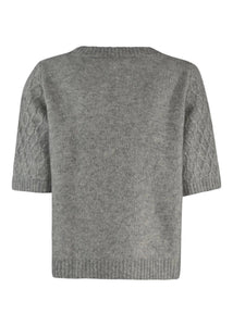 ODESSA SWEATER | GREY MELANGEE SIX AMES
