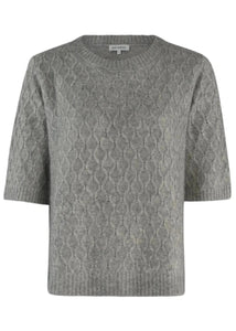 ODESSA SWEATER | GREY MELANGEE SIX AMES