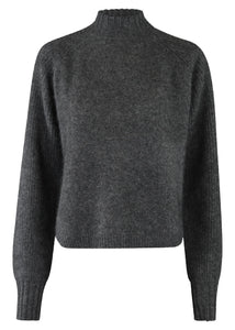 MAGNOLIA SWEATER | DARK GREY MELANGE SIX AMES