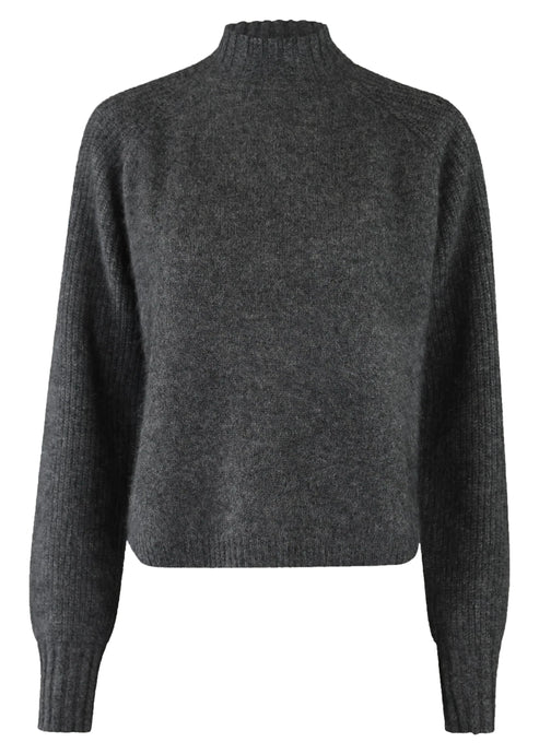 MAGNOLIA SWEATER | DARK GREY MELANGE SIX AMES
