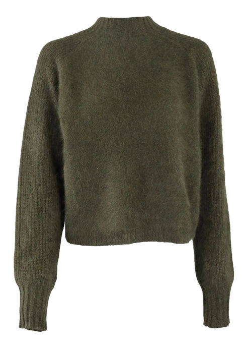 MAGNOLIA SWEATER | ARMY MELANGE SIX AMES