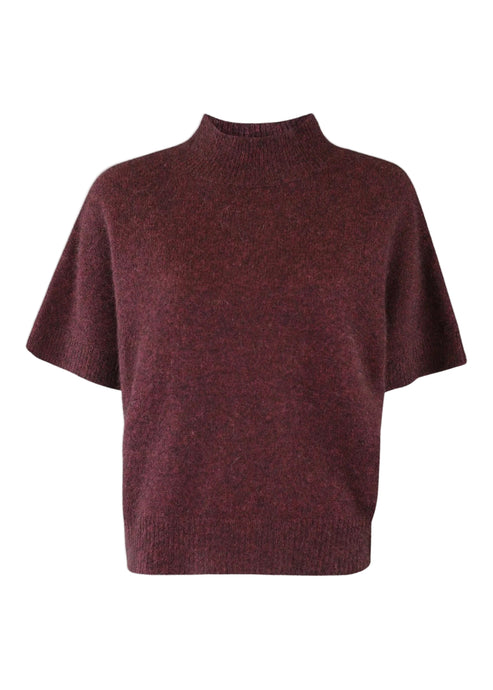 DOANNE SWEATER | RED WINE MEL SIX AMES
