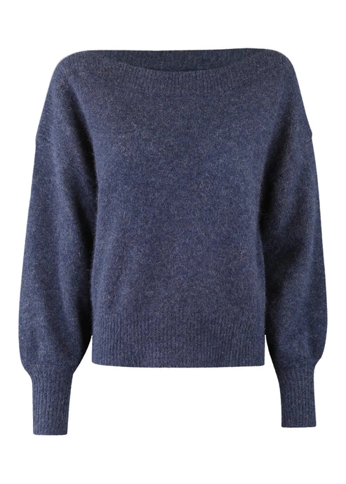 MALOU SWEATER | DEEP BLUE MEL SIX AMES