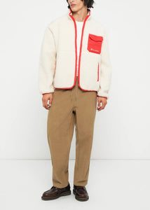ZIP JACKET | WHITE/RED CHAMPION