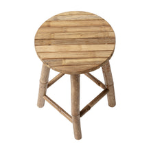 Load image into Gallery viewer, SOLE STOOL BAMBOO | NATURE