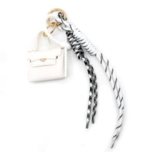 Load image into Gallery viewer, Bag Charm - Bag Charm - SQUARE BAG: Yellow Vimoda