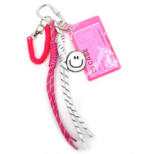 Load image into Gallery viewer, Bag Charm - SMILEY CARD: Orange Vimoda
