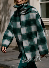 Load image into Gallery viewer, ALDERTON CHECK SCARF COAT | PONDEROSA PINE CHECK VARLEY
