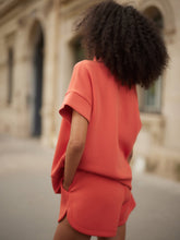 Load image into Gallery viewer, Varley RITCHIE SHORT SLEEVE SWEAT | SUMMER FIG