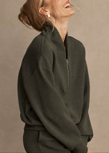 Load image into Gallery viewer, Varley DAVIDSON SWEAT | OLIVE MARL