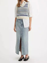 Charger l&#39;image dans la galerie, ANKLE COLUMN SKIRT | PLEASE HOLD-BLUE LEVI&#39;S MADE AND CRAFTED