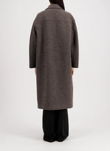 Load image into Gallery viewer, GREATCOAT BOILED WOOL | BROWN GREY HARRIS WHARF LONDON