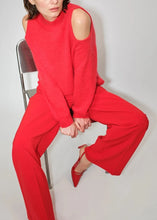 Charger l&#39;image dans la galerie, ALAIN STRAIGHT LEG PANTS | BRIGHT RED DANTE6