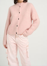 Load image into Gallery viewer, ALPHAGZ SHORT CARDIGAN | ROSE GREY MELANGE