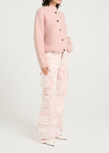 Load image into Gallery viewer, ALPHAGZ SHORT CARDIGAN | ROSE GREY MELANGE