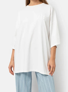 JACKSON OVERSIZED T-SHIRT | OFF WHITE AME