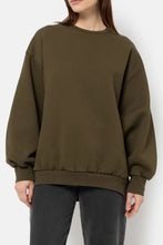 Charger l&#39;image dans la galerie, ULLA OVERSIZED SWEATSHIRT | KHAKI AME