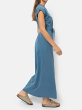 Load image into Gallery viewer, FLAVIE DRESS | VINTAGE BLUE AME