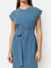 Load image into Gallery viewer, FLAVIE DRESS | VINTAGE BLUE AME