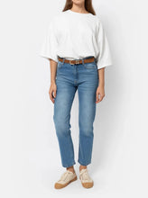 Load image into Gallery viewer, GWEN STRAIGHT DENIM PANTS L28 | MID-BLUE by AME