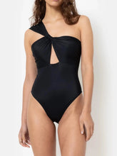 Load image into Gallery viewer, INSTANT ONE SHOULDER SWIMSUIT | BLACK by AME