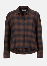 Load image into Gallery viewer, OOPS CHECKED SHIRT BROWN AME