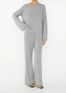 ANZU'CL PANTS | GREY MELANGE CLUB L'AVENIR