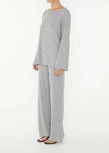 ANZU'CL PANTS | GREY MELANGE CLUB L'AVENIR