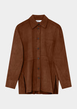 Load image into Gallery viewer, ANDREAS LIGHT SUEDE JACKET |  CARAMEL CAFE DAY BIRGER AND MIKKELSEN