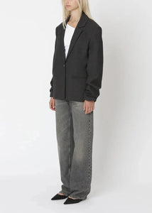 ANINA BLAZER | LICORICE WON HUNDRED
