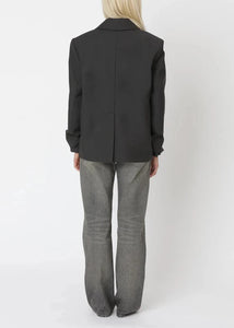 ANINA BLAZER | LICORICE WON HUNDRED