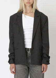 ANINA BLAZER | LICORICE WON HUNDRED