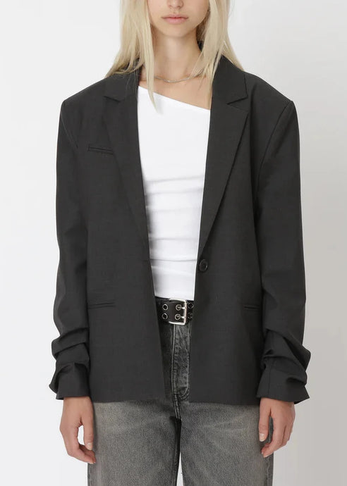 ANINA BLAZER | LICORICE WON HUNDRED