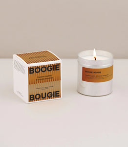 SCENTED CANDLE 250G | CARAMEL LEATHER & INCENSE INNUENDO BOOGIE BOUGIE