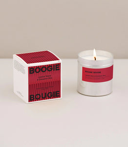 SCENTED CANDLE 250G | LIPSTICK STAINS & CINNAMON SINS BOOGIE BOUGIE