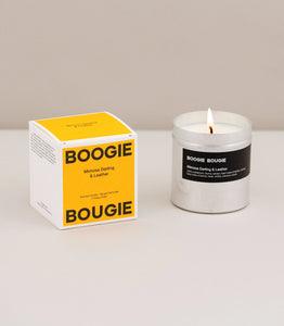 SCENTED CANDLE 250G | MIMOSA DARLING LEATHER BOOGIE BOUGIE