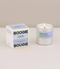 Load image into Gallery viewer, SCENTED CANDLE 250G | SILVER SUEDE &amp; FIREPLACE HAZE BOOGIE BOUGIE